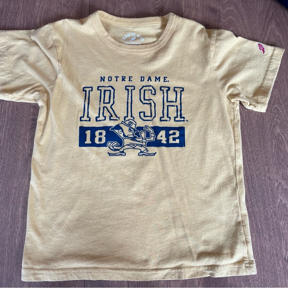 League Yellow Irish Graphic Tee